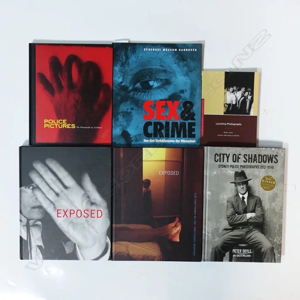 SIX PUBLICATIONS: SURVEILLANCE & POLICING PHOTOGRAPHY Image 1++